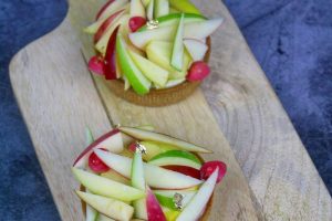 La tarte aux pommes fraîches